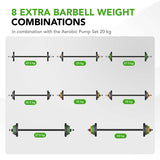 Viktskivor TUNTURI Aerobic Pump Plates 10 kg