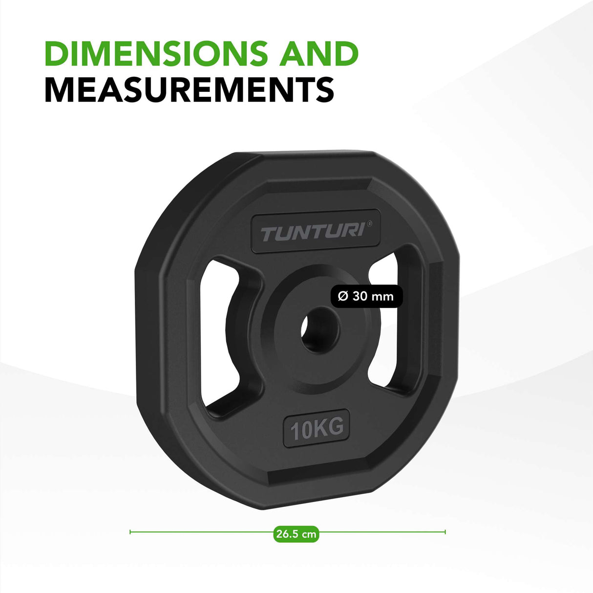 Viktskivor TUNTURI PRO Aerobic Pump Plates 10 kg