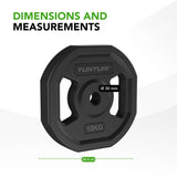 Viktskivor TUNTURI PRO Aerobic Pump Plates 10 kg