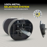 Justerbar hantel TUNTURI MX Select MX85 Hantel 5,6-38,6 kg, räfflad