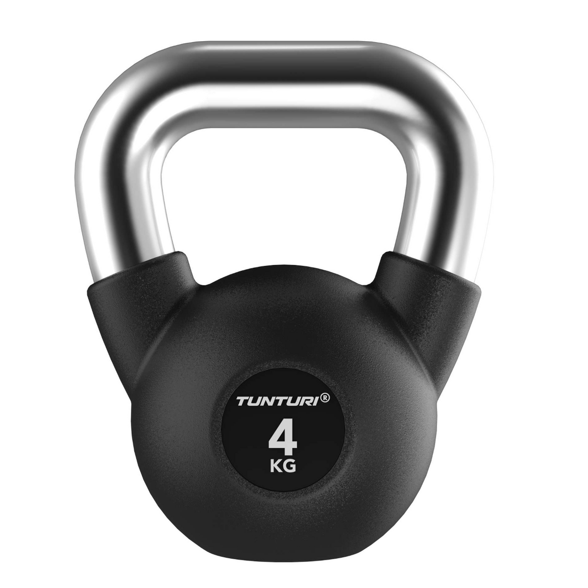 Kettlebell TUNTURI Platinum Rubber Kettlebell 4 kg