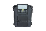 Ryggsäck med pakethållarfäste BASIL SoHo Nordlicht, 17 L, LED, svart