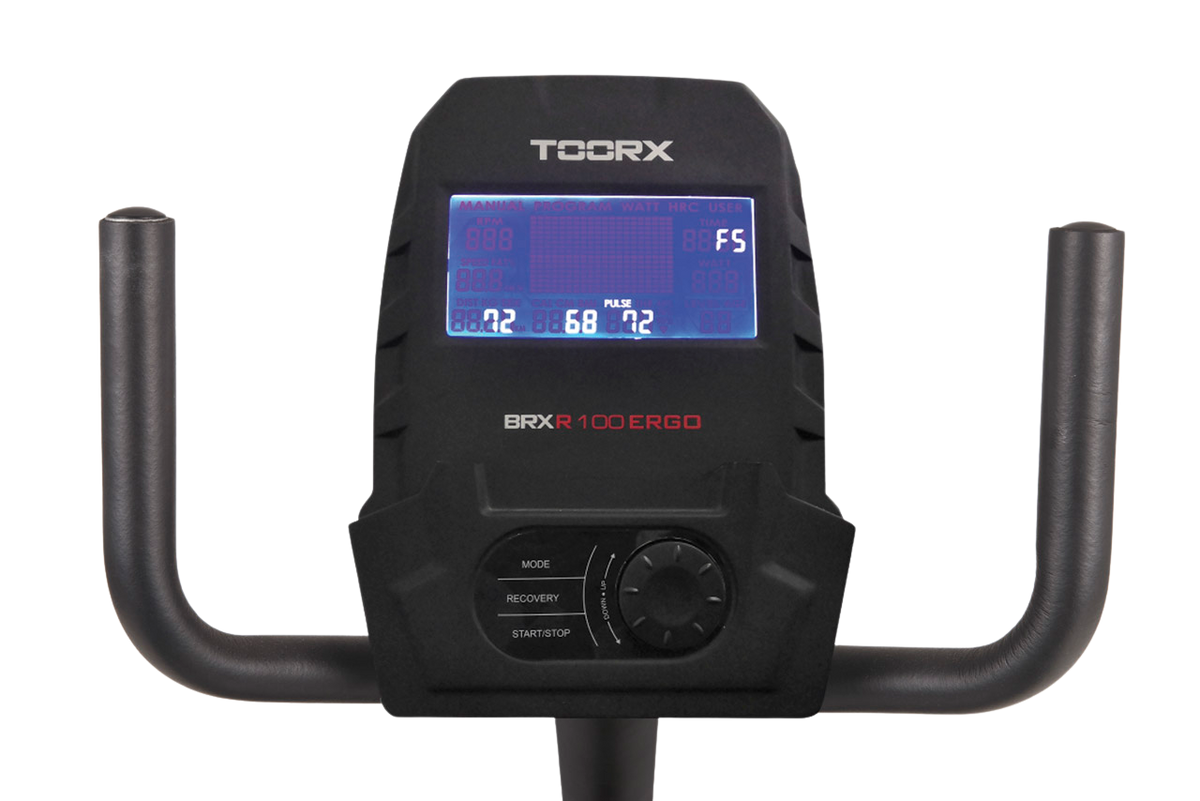 TOORX BRX R100 Ergo motionscykel med ryggstöd