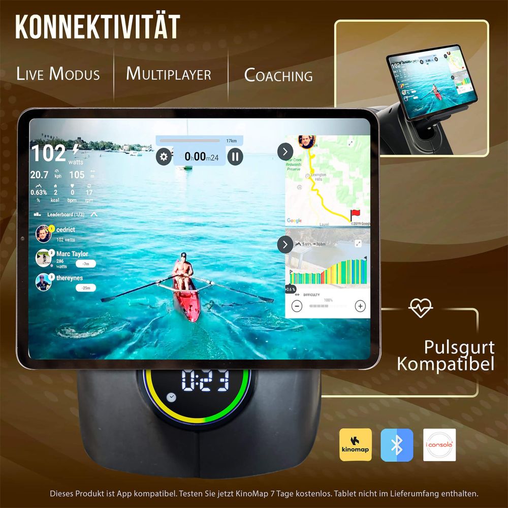 Rowing ergometer CHRISTOPEIT Vico