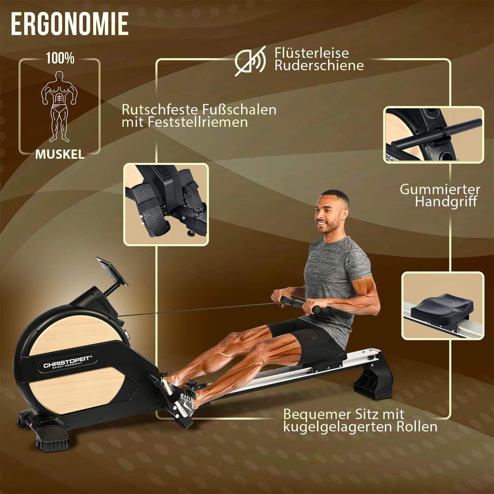 Rowing ergometer CHRISTOPEIT Vico