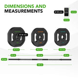 Lyftstångsset TUNTURI PRO Aerobic Pump Set 20 kg