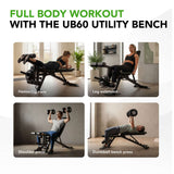 Träningsbänk TUNTURI UB60 Utility Bench