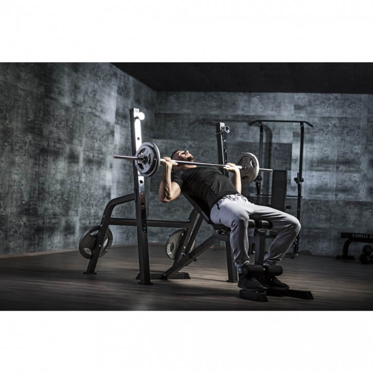 Multibänk Skivstångsställning