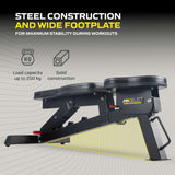 Träningsbänk TUNTURI MX Select Justerbar viktbänk