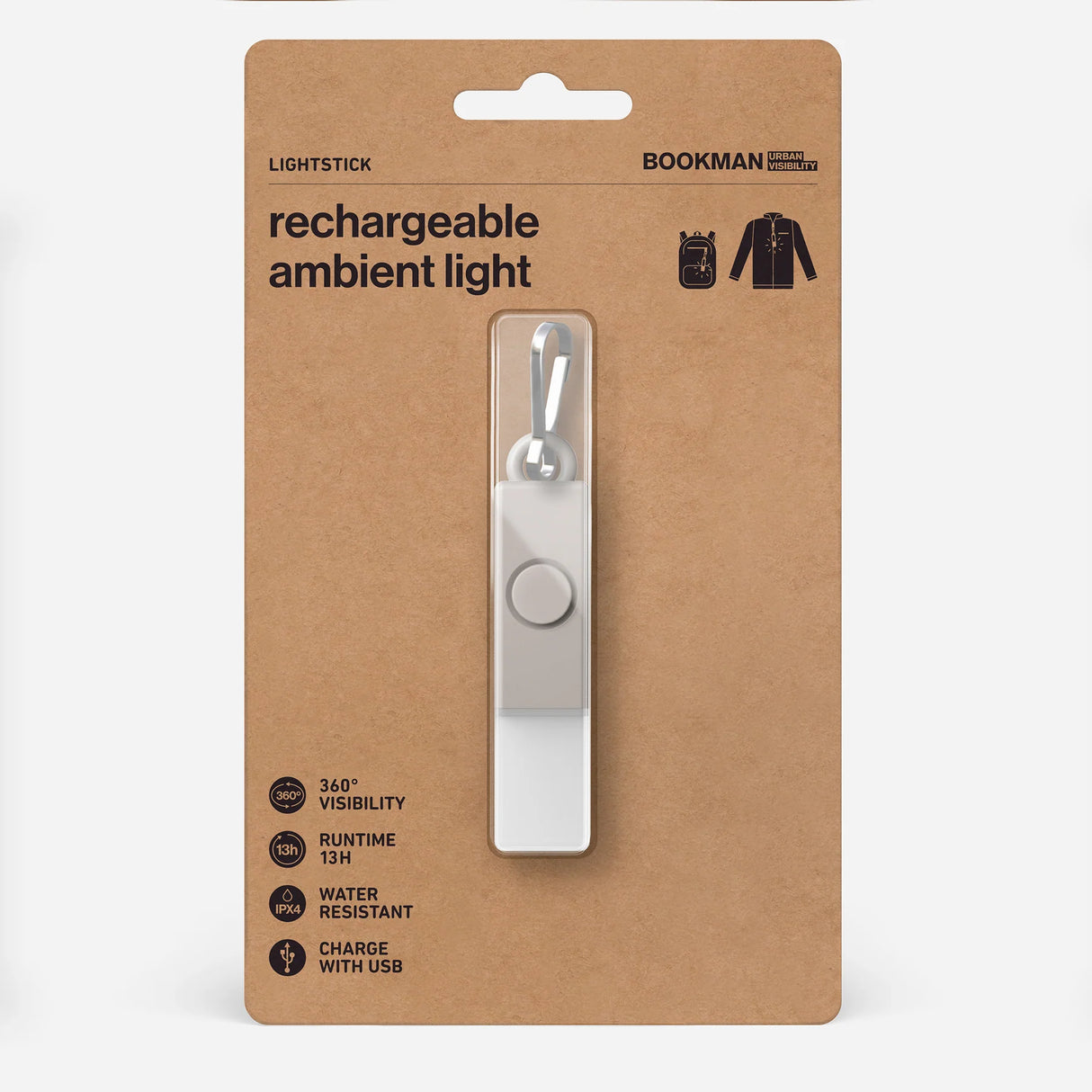Tuli BOOKMAN Light Stick, Sand Gray