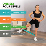 TUNTURI Mini Resistance Band Set, 4 st