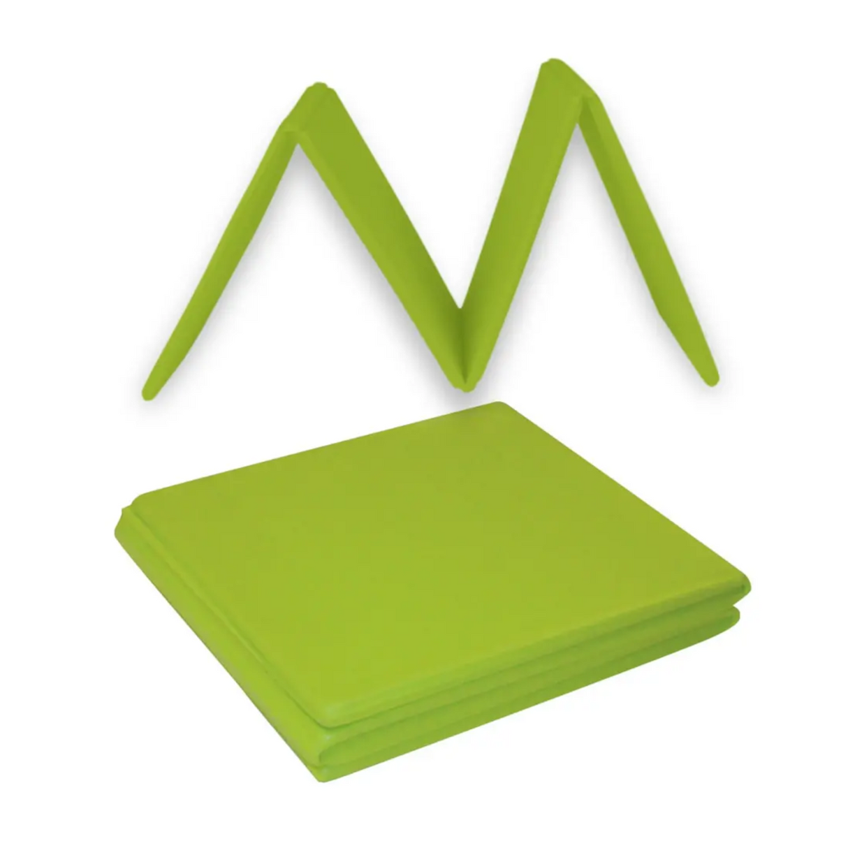 TOORX Vikbar matta, grön