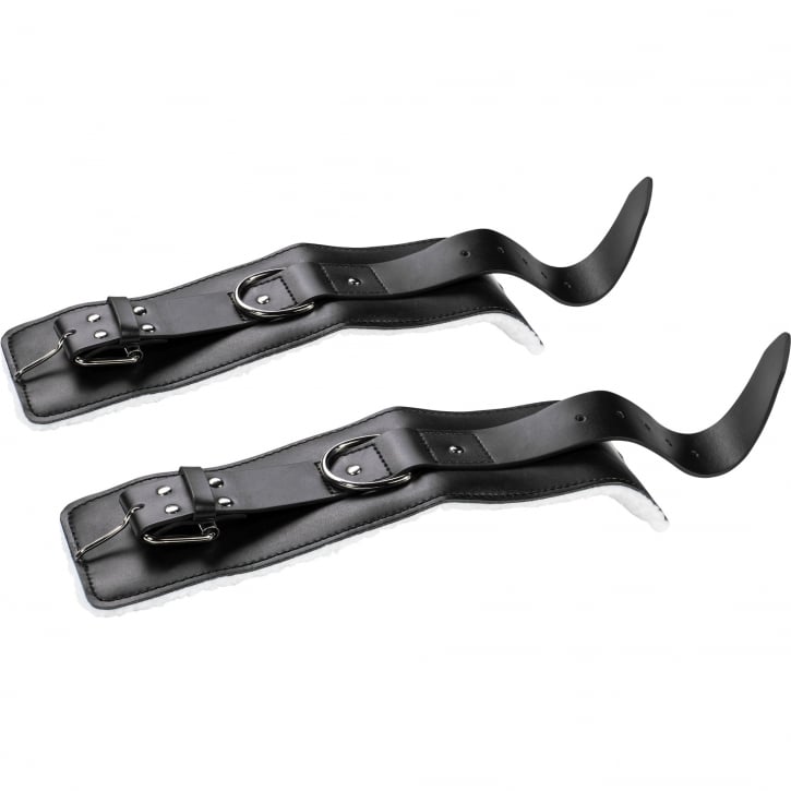 Ankelband Vristband Läder 2x34cm